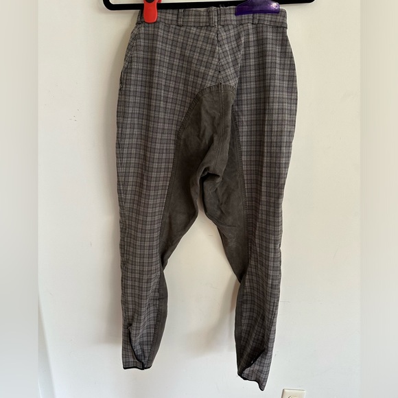 Pikeur Grey Plaid Full Seat Breeches - Picture 3 of 8